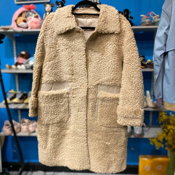 Modern Style Teddy Bear Coat - Picture 4 of 4